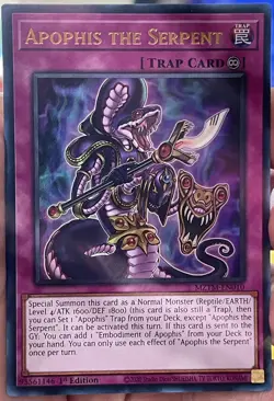 Yugioh Apophis the Serpent MZTM-EN010 Ultra Rare 1st Ed NM - Image 1
