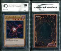 BCCG 10 2010 Yu-Gi-Oh Legendary Collection #LC01-EN006 Red-Eyes B. Dragon UR - Image 1
