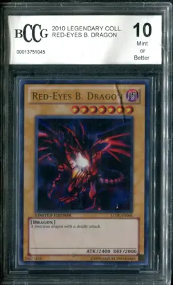 BCCG 10 2010 Yu-Gi-Oh Legendary Collection #LC01-EN006 Red-Eyes B. Dragon UR - Image 2