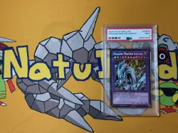 🐉 Yu-Gi-Oh Dragon Master Knight Secret Rare Holo Bleed PSA 9 Graded MINT! 🐉 - Image 3