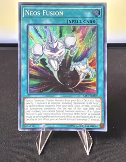Yugioh Neos Fusion Super Rare Savage Strike SAST-EN060 NM Unlimited - Image 1