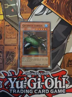 YUGIOH CATAPULT TURTLE DB2-EN047 SUPER UNLIMITED ED VLP - Image 1