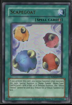 Scapegoat Unlimited Ultra Rare Retro Pack (2020 Date Reprint) RP01-EN090 NM - Image 1