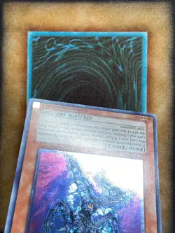 Yugioh Evil Hero Malicious Edge GLAS-EN003 Ultimate Rare 1st Ed LP - Image 5