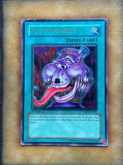 Yugioh Pot of Avarice EEN-EN037 Ultimate Rare 1st Ed MP - Image 1