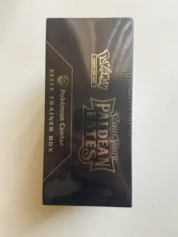 Pokemon Paldean Fates “Pokemon Center” Elite Trainer Box ETB Factory Sealed - Image 4
