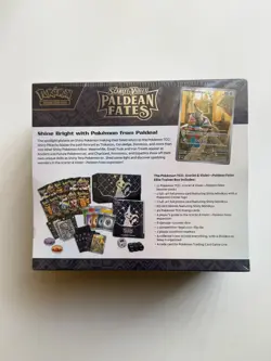 Pokemon Paldean Fates “Pokemon Center” Elite Trainer Box ETB Factory Sealed - Image 5
