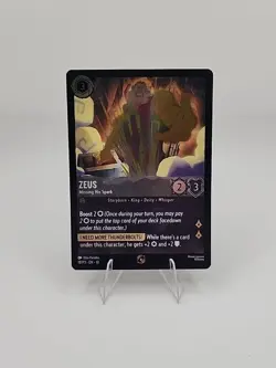 ✨PROMO Zeus - Missing His Spark (Foil) - Disney Lorcana Promo Cards 18/P3 - Image 1
