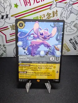 Disney Lorcana TCG Angel - Experiment 624 Rare 191/204 EN - Image 1