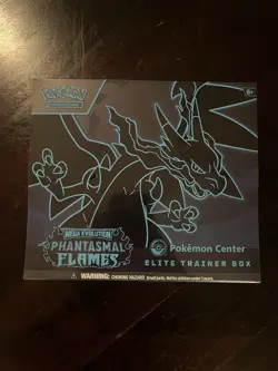 Pokemon TCG Phantasmal Flames Pokemon Center Elite Trainer Box SEALED - Image 1