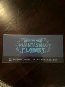 Pokemon TCG Phantasmal Flames Pokemon Center Elite Trainer Box SEALED - Image 3