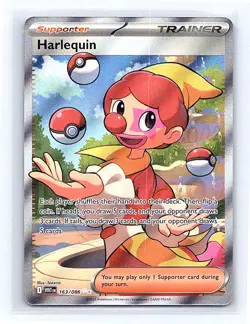 Harlequin Holo 163/086 SV: White Flare Ultra Rare NM - Image 1