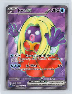 Jynx ex Holo 191/165 SV: Scarlet & Violet 151 Ultra Rare NM - Image 1