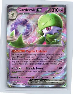 Gardevoir ex - Holo 086/198 SV01: Scarlet & Violet Base Set Double Rare NM - Image 1