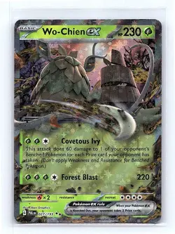 Wo-Chien ex Holo 027/193 SV02: Paldea Evolved Double Rare NM - Image 1