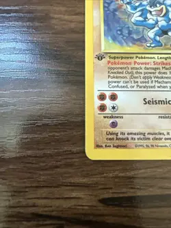 Pokemon TCG Machamp Base Set 8/102 Holo Unlimited Holo Rare - Image 3