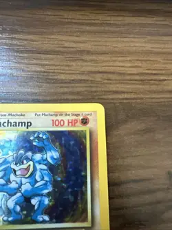 Pokemon TCG Machamp Base Set 8/102 Holo Unlimited Holo Rare - Image 5