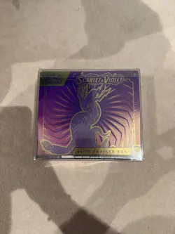 Pokemon TCG Scarlet and Violet Base Elite Trainer Box Miraidon SVP013 New Sealed - Image 1