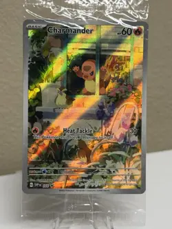 Charmander 044 Sealed Sv: Scarlet & Violet Promo Cards Illustration Rare Pokemon - Image 1