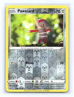 Pawniard (92) Reverse Holo 092/159 SWSH: Crown Zenith Common NM - Image 1