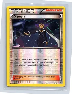 Olympia Reverse Holofoil 66/83 Generations Uncommon LP - Image 1