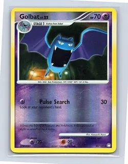 Golbat Reverse Holo 50/123 Mysterious Treasures Uncommon LP - Image 1