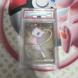 Pokemon TCG Scarlet Violet 151 UPC Mew EX 205/165 Metal Full Art PSA 10 - Image 3