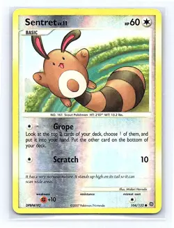 Sentret Reverse Holo 104/132 Secret Wonders Common MP - Image 1