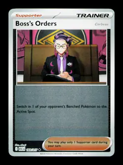 Boss's Orders [Corbeau] - Reverse Holo 183/217 ME: Ascended Heroes Uncommon NM - Image 1