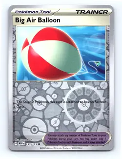 Big Air Balloon Reverse Holo 155/165 SV: Scarlet & Violet 151 Uncommon NM - Image 1