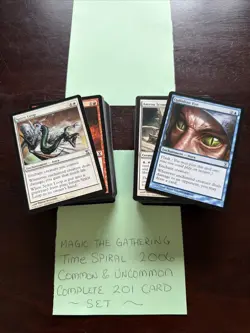 TIME SPIRAL Complete 201 Card COMMON & UNCOMMON SET MtG Ophidian Eye Magic NM - Image 1