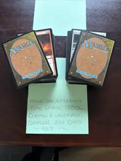 TIME SPIRAL Complete 201 Card COMMON & UNCOMMON SET MtG Ophidian Eye Magic NM - Image 2