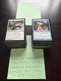 TIME SPIRAL Complete 201 Card COMMON & UNCOMMON SET MtG Ophidian Eye Magic NM - Image 3
