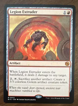 Legion Extruder Outlaws of Thunder Junction the Big Score Regular NM Mythic 0012 - Image 1