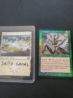 MTG Nantuko Vigilante Common FOIL Legions #132 EX - Image 3