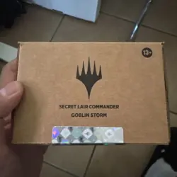 MTG Magic The Gathering Secret Lair Commander Deck Goblin Storm Sealed IN-HAND! - Image 1
