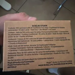 MTG Magic The Gathering Secret Lair Commander Deck Goblin Storm Sealed IN-HAND! - Image 3