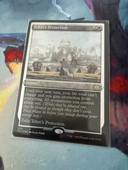 Teferi's Protection Double Masters 2022 Foil Etched MTG Magic the Gathering NM! - Image 2