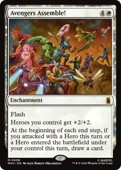 NM Avengers Assemble! , MTG, Super Heroes, Magic the Gathering, 6 - Image 1