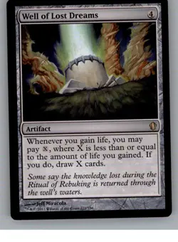 Well of Lost Dreams 271 Rare Commander 2013 Magic: The Gathering Near Mint - Image 1