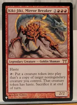 Mtg KIKI-JIKI, MIRROR BREAKER NM The List 175/306 -Argo- - Image 1