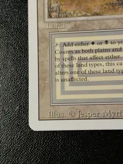 MTG Scrubland Revised Edition LP/NM - Image 2