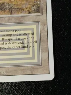 MTG Scrubland Revised Edition LP/NM - Image 3