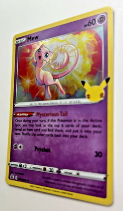 Mew Celebrations 011/025 Holo Rare NM/Mint Pokemon TCG - Image 3