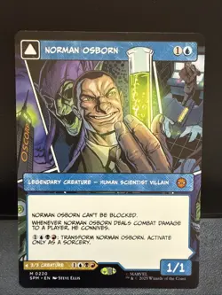 Norman Osborn (Borderless) - MTG: Marvel's Spider-Man Regular - Image 1