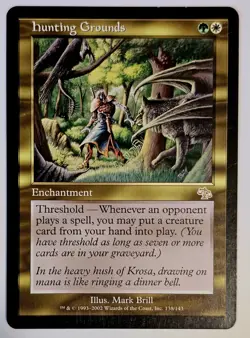Mtg Hunting Grounds Judgment Regular Id 414 - Image 1