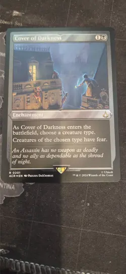 MtG Cover of Darkness (Foil Etched) - Image 1