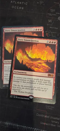 MtG Fiery Emancipation x1 - Image 1