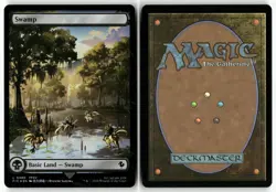 Swamp (Chocobo Track Foil) 480 Commander: FINAL FANTASY Land Foil NM - Image 3