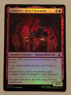 FOIL MTG Longshot, Rebel Bowman Foil NM TLE Avatar Jumpstart 0120 - Image 1